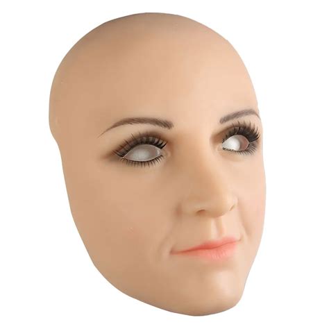 High Quality Silicone Mask Realistic Female Skin Masque Halloween Cosplay Party Mask