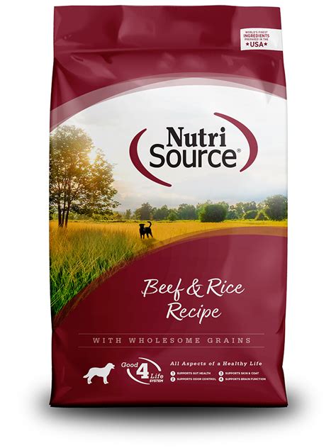 Worried about pet food recalls? NutriSource Beef & Rice Dry Dog Food | Everett, WA ...