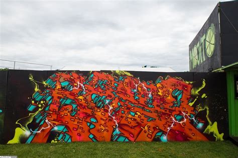 Roskilde 2016 Bombing Science Street Graffiti Street Art Graffiti