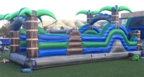 30ft Tropical Obstacle Course Rentals In San Diego North County Jumpers