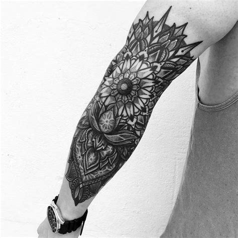 70 Mandala Tattoo Designs For Men Symbolic Ink Ideas