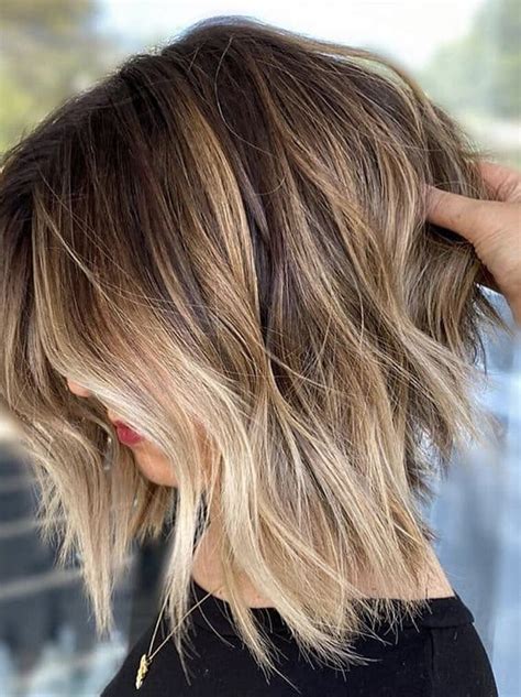 Bob Balayage Tonos De Tinte Que Van Bien Con Tu Melena Corta