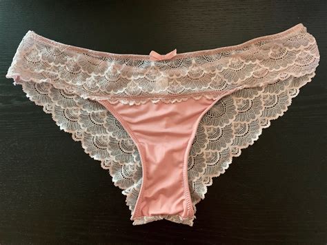 Wife S Pink Satin Knickers UK Upskirt Flickr