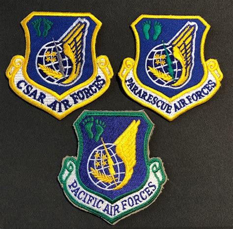 The Usaf Rescue Collection Usaf Pacafcsarpj Patch Set