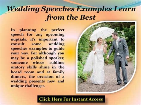 Wedding Speeches Examples Learn From The Best