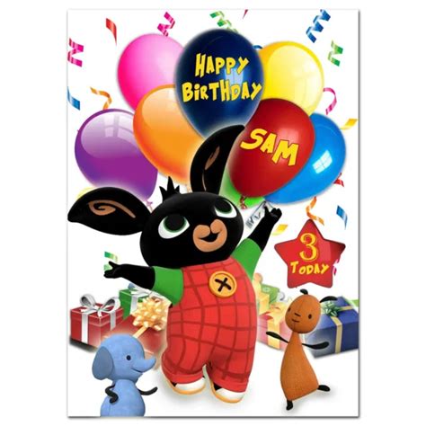 G647 Personalised Birthday Card Add Any Age Name And Relation Bing