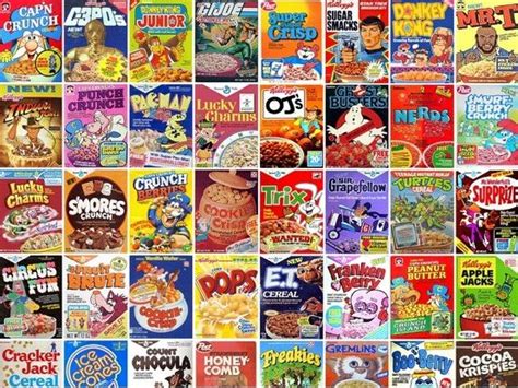 80s Cereal I Miss Smurf Berry Cereal Nostalgia Childhood