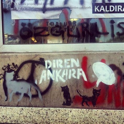 Taksim Gezi Park Protest Occupy Photograph Street Art Istanbul