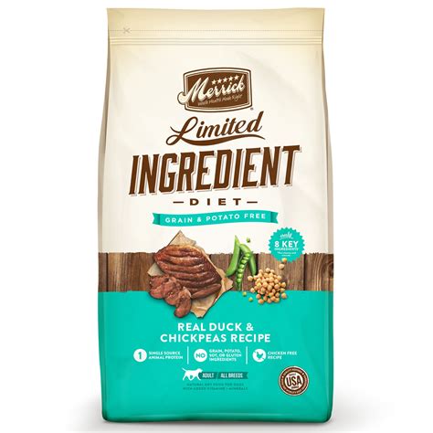 But over the years, they become more invested in offering pets the premium quality dog food that the need to meet their nutritional needs. Merrick Limited Ingredient Diet Grain Free Duck & Sweet ...