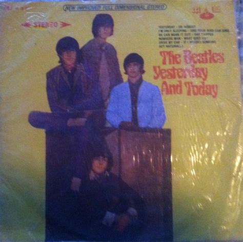The Beatles Yesterday And Today 1966 Orange Vinyl Vinyl Discogs