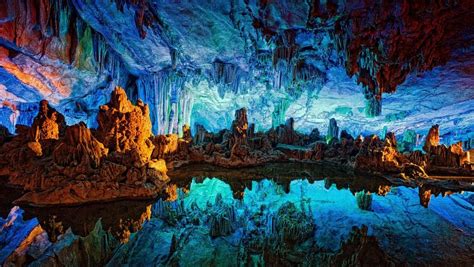 Jaw Dropping Images Of The ‘rainbow Caves Of China Escape