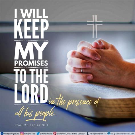 Keep My Promises I Live For Jesus