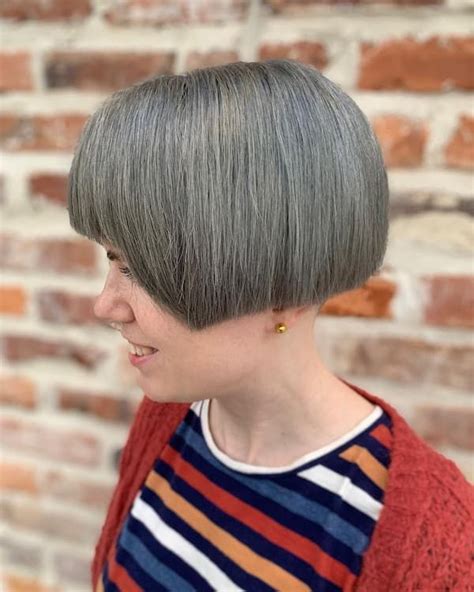 50 Youthful Gray Bob Hairstyles For Women 2023 In 2023 Grey Bob Hairstyles Grey Bob Bob