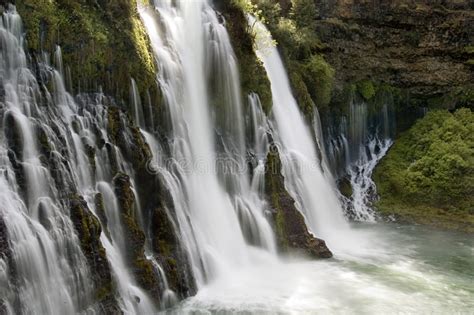 Burney Falls Waterfall In California Near Redding Stock Photo Image