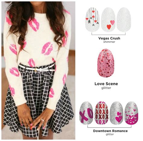 Color Street Valentine Nails • Keeping it Simple It is an exclusive group of designs, mostly red, that are made to match the upcoming season of love.