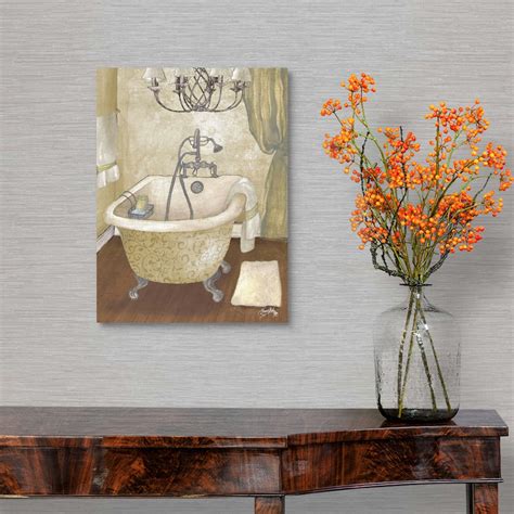 Guest Bathroom I Canvas Wall Art Print Home Decor Ebay