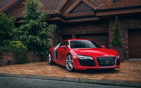 Audi R8 Red Wallpaper Hd Car Wallpapers Id 5501