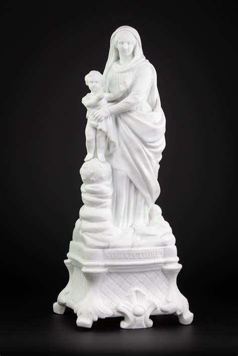 Our Lady Of Victories Virgin Mary Statue Child Jesus Etsy Mary