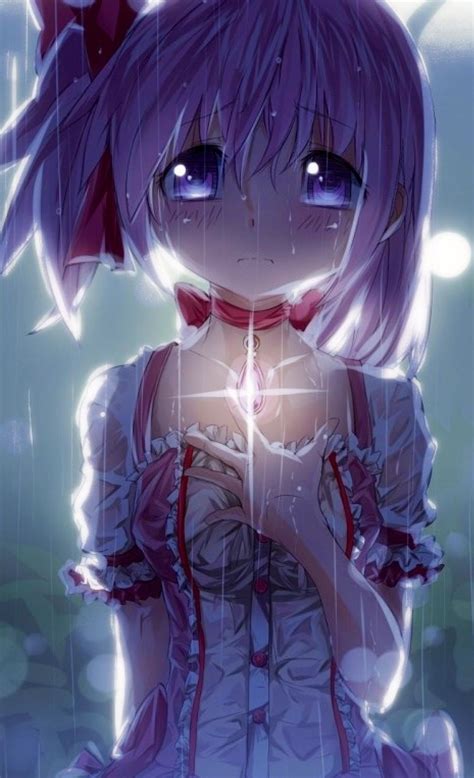 Anime Girl Kawaii Sad