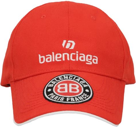 balenciaga sponsor logo baseball cap shopstyle hats