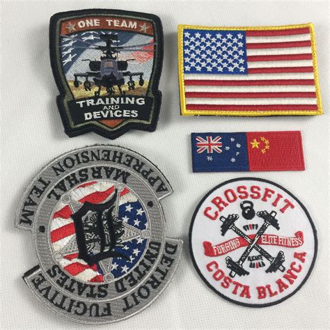 25 Custom Iron On Patches Custom Name Patches Clothing