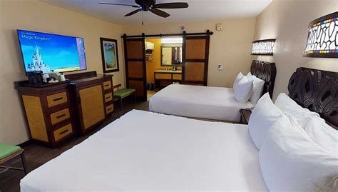 Disneys Caribbean Beach Resort Standard Room Tour In 3d Vr At Walt