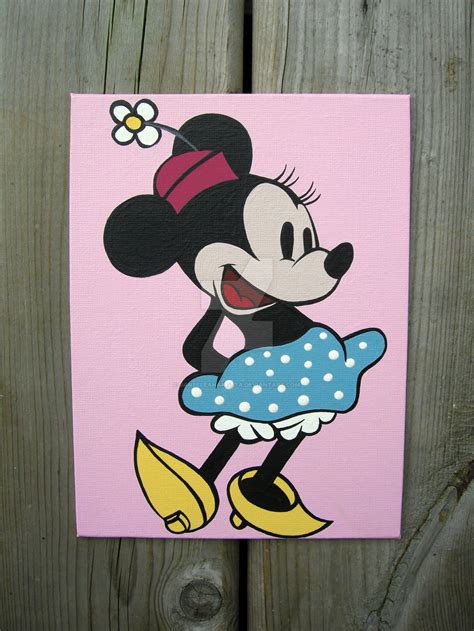 Minnie Mouse Painting At Explore Collection Of