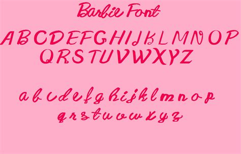 barbie font - Google Search | Barbie, Abecedario, Agendas