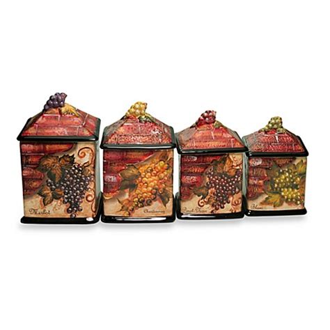 Buy Certified International Wine Cellar Collection 4-Piece ...