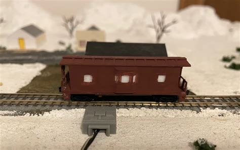 Stl File Z Scale Bay Window Caboose・3d Print Design To Download・cults