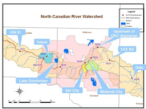 Ppt North Canadian River Oklahoma River Shell Creek Draft Tmdls For