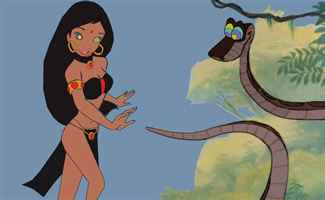 5 3/4 x 7 1/4. Slave Mari and Kaa: Dance In The Treetops by hypnotica2002 ...