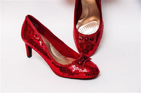 Bridal Favorite Red Sequin 3 Inch Heels Etsy Heels Red High Heel