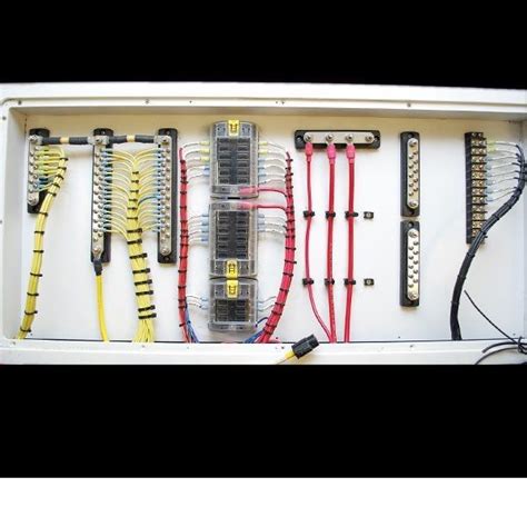 Standard Boat Fuse Panel | Great Lakes Skipper | Boat wiring, Electric