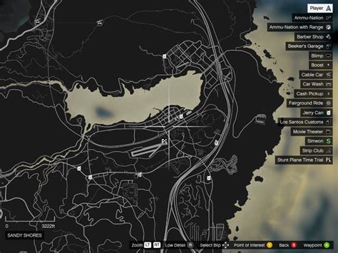 33 Sandy Shores Gta 5 Map Maps Database Source All In One Photos