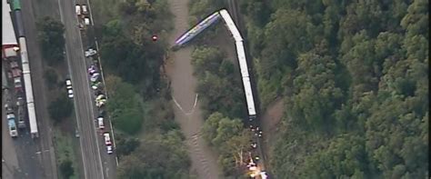 Dramatic Photos Show Aerial View of California Train Derailment - ABC News