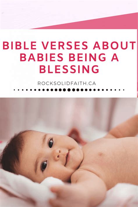 35 Hopeful Bible Verses About Babies Being A Blessing