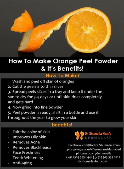 Orange Peels Powder Has Plenty Of Benefits Here Are The Simple Steps