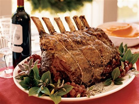 A prime rib roast is a true holiday show stopper and one of the most impressive pieces of meat you can so what cut of meat is prime rib roast? Salt-and-Pepper-Crusted Prime Rib with Sage Jus Recipe ...