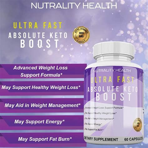 Ultra Fast Absolute Keto Boost Weight Loss Keto Pills With Advanced Fat