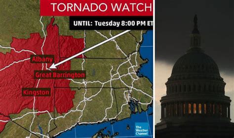 There were no immediate reports of. Tornado WARNING issued for Massachusetts as storms batter ...