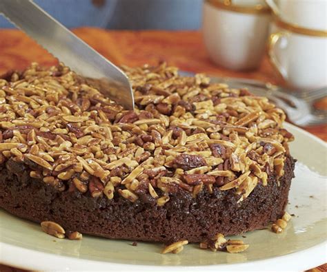 This recipe was given to me by a dear friend, clara, one of the best cooks i know. Chocolate Nut Upside-Down Cake - Recipe - FineCooking
