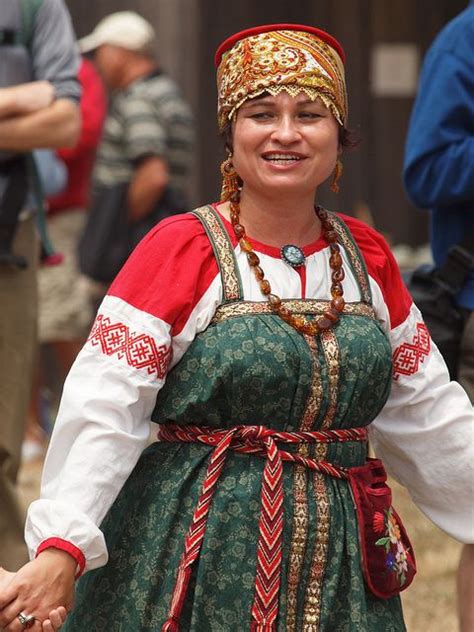 fort ross woman wearing traditional russian costume by franco folini via flickr russian