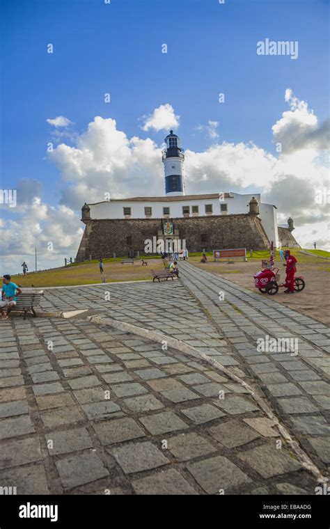 Farol Da Barra Lighthouse Salvador Bahia Brazil Stock Photo Alamy
