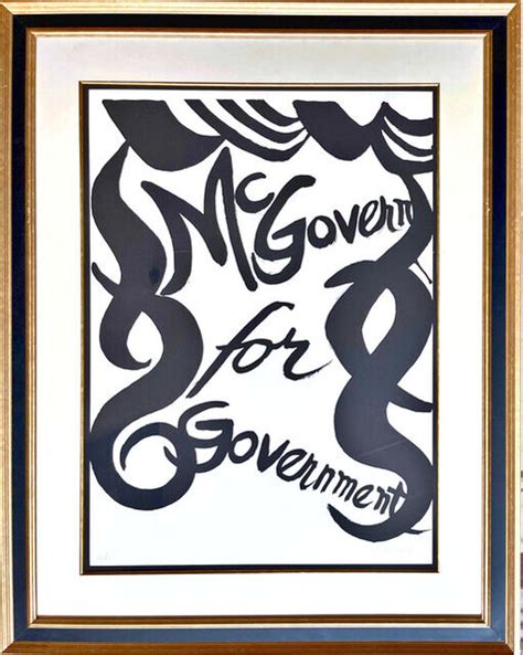 Alexander Calder Mcgovern For Mcgovernment 1972 Available For