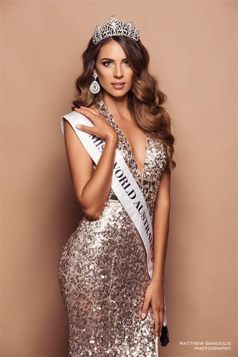 Miss World Australia Madeline Cowe Official Photoshoot