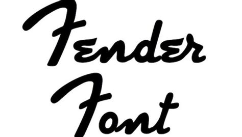 Fender Font Dafont101