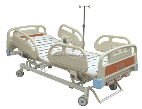 Manual Double Crank Hospital Bed China Hospital Bed And Medical Bed