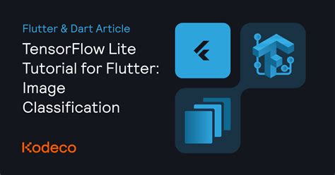 TensorFlow Lite Tutorial For Flutter Picture Classification