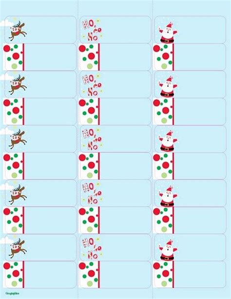 Avery Christmas Label Templates 5160 Lovely Free Avery 5160 Christmas